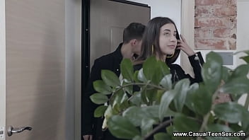 Casual Teen Sex - What a total fuck-hungry slut