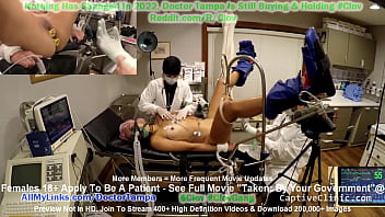Channy Crossfire Becomes Gov't Human Guinea Pig For Stranger Experiments At Doctor Tampas & Nurse Stacy Shepards Gloved Hands! Full Movies At CaptiveClinic.com!